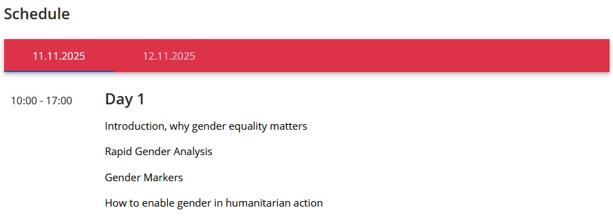 Einführung in Geschlechtergleichstellung in humanitärer Hilfe und fragilen Kontexten – Bild 2